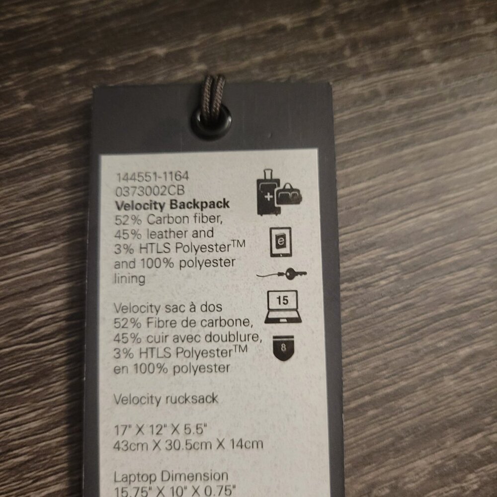 Velocity Backpack NWT - image 2